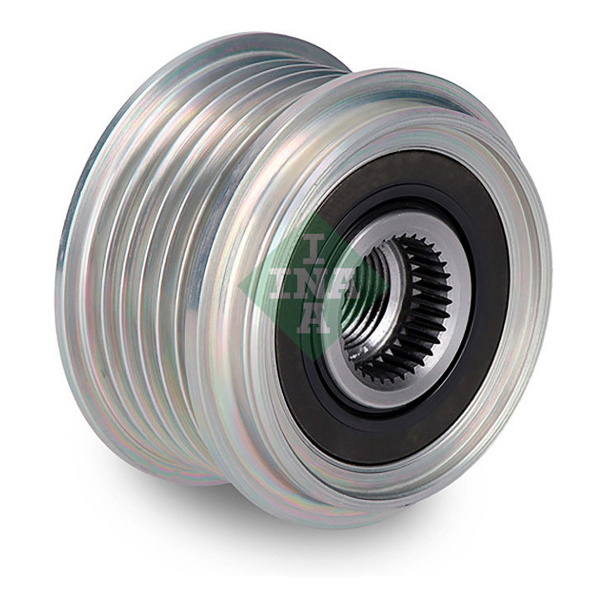 Шків генератора VW Caddy IV 2.0TDI 15-/Crafter 2.0TDI 11-16, 6PK Schaeffler INA фото 2