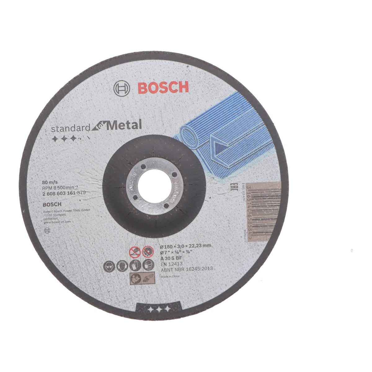Круг відрізний 180x2x22,23 мм STD Metal Disc Bosch