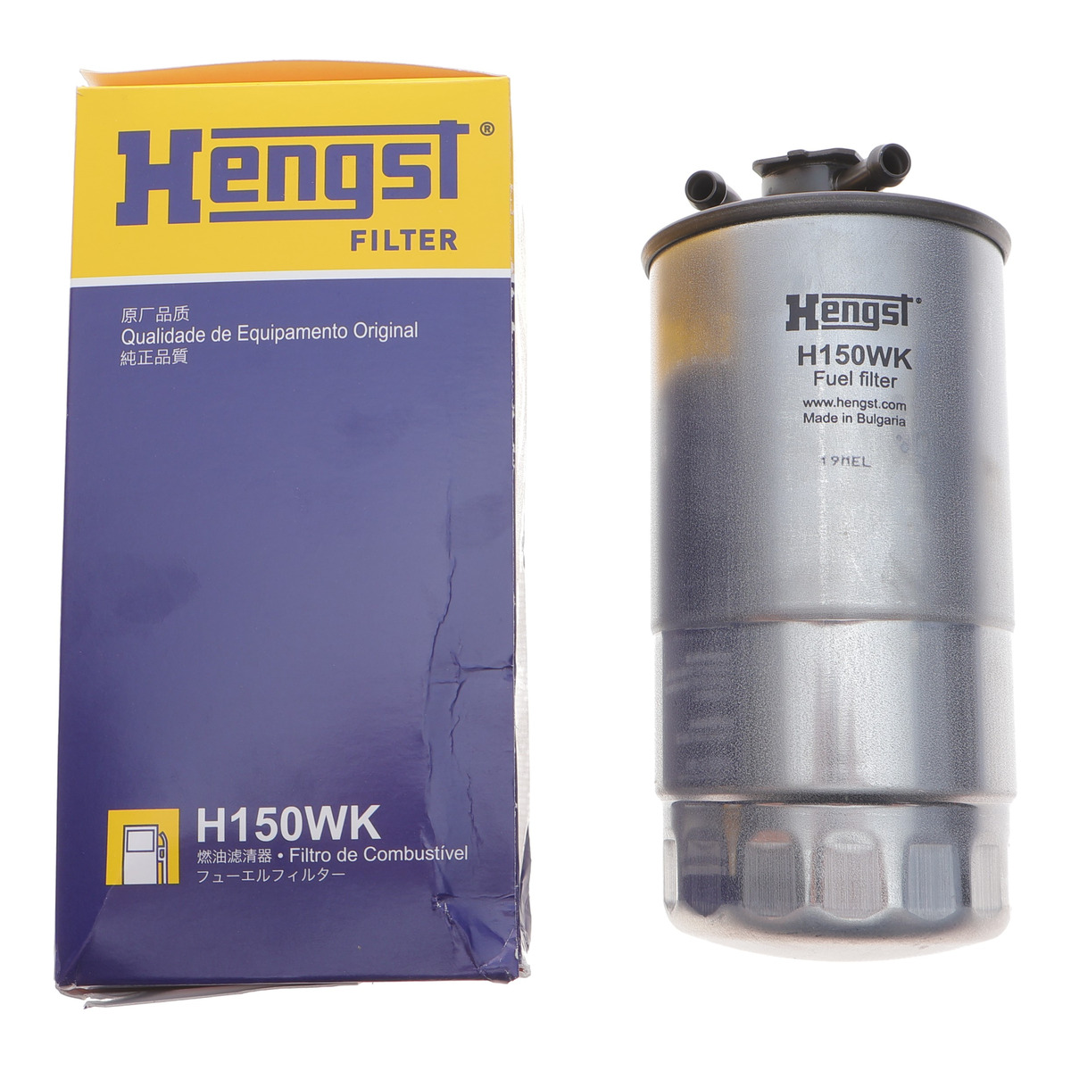 Фільтр паливний BMW 3 (E46)/5 (E39)/X5 (E53) 2.0-3.0D (M47/M57) 98-12 HENGST FILTER фото 2