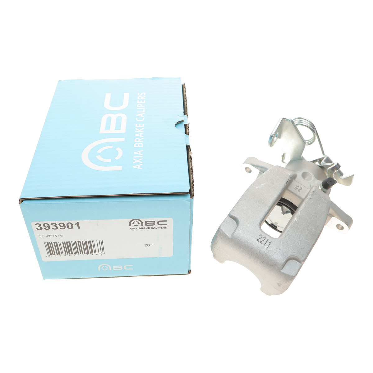 Супорт гальмівний (задній) (R) VW Passat B5 96-05 (d=43mm) (Lucas) AXIA Brake Calipers