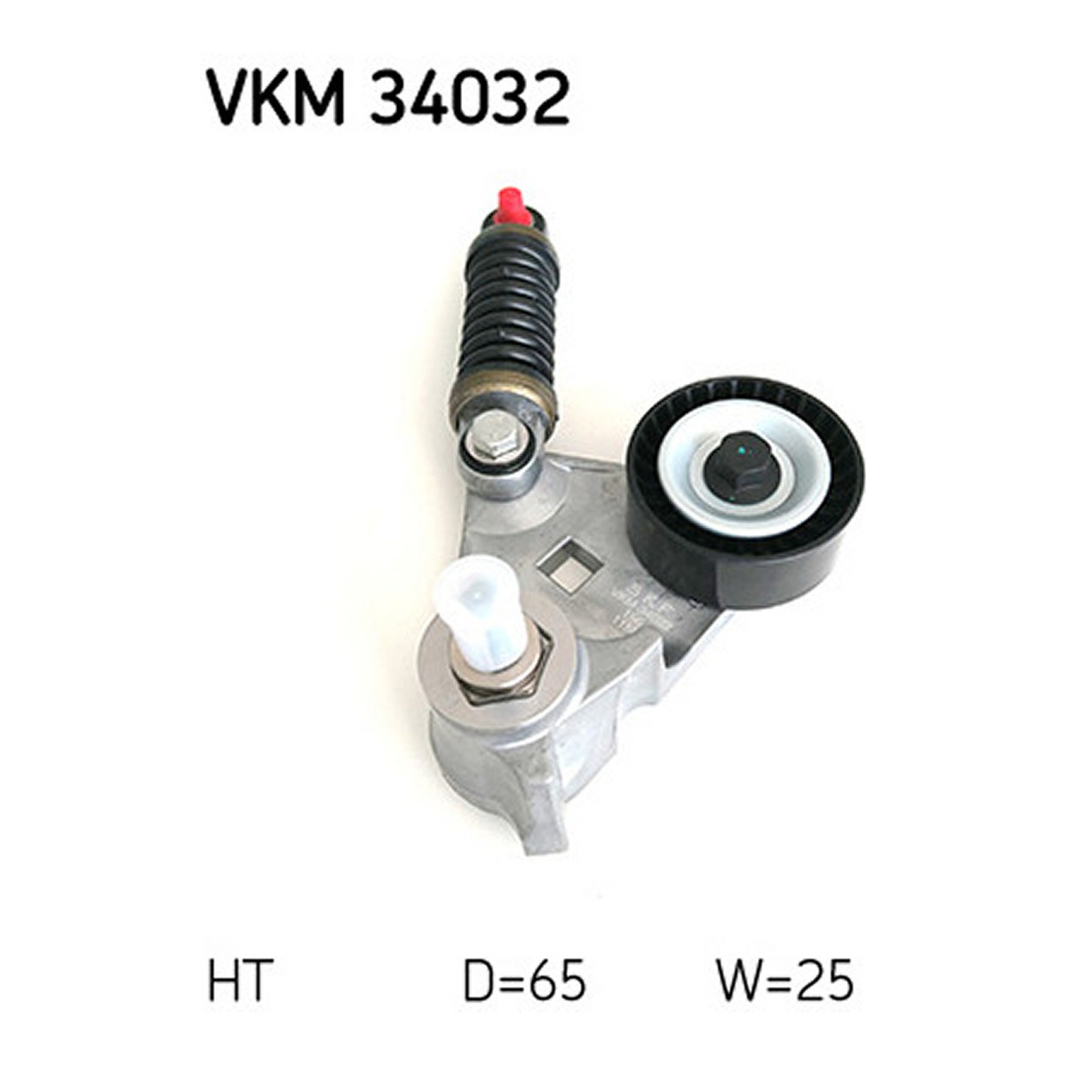 Натягувач поліклинового ременя FORD MONDEO III, TRANSIT, TRANSIT TOURNEO, JAGUAR X-TYPE I 2.0D/2.2D 06.00-12.09