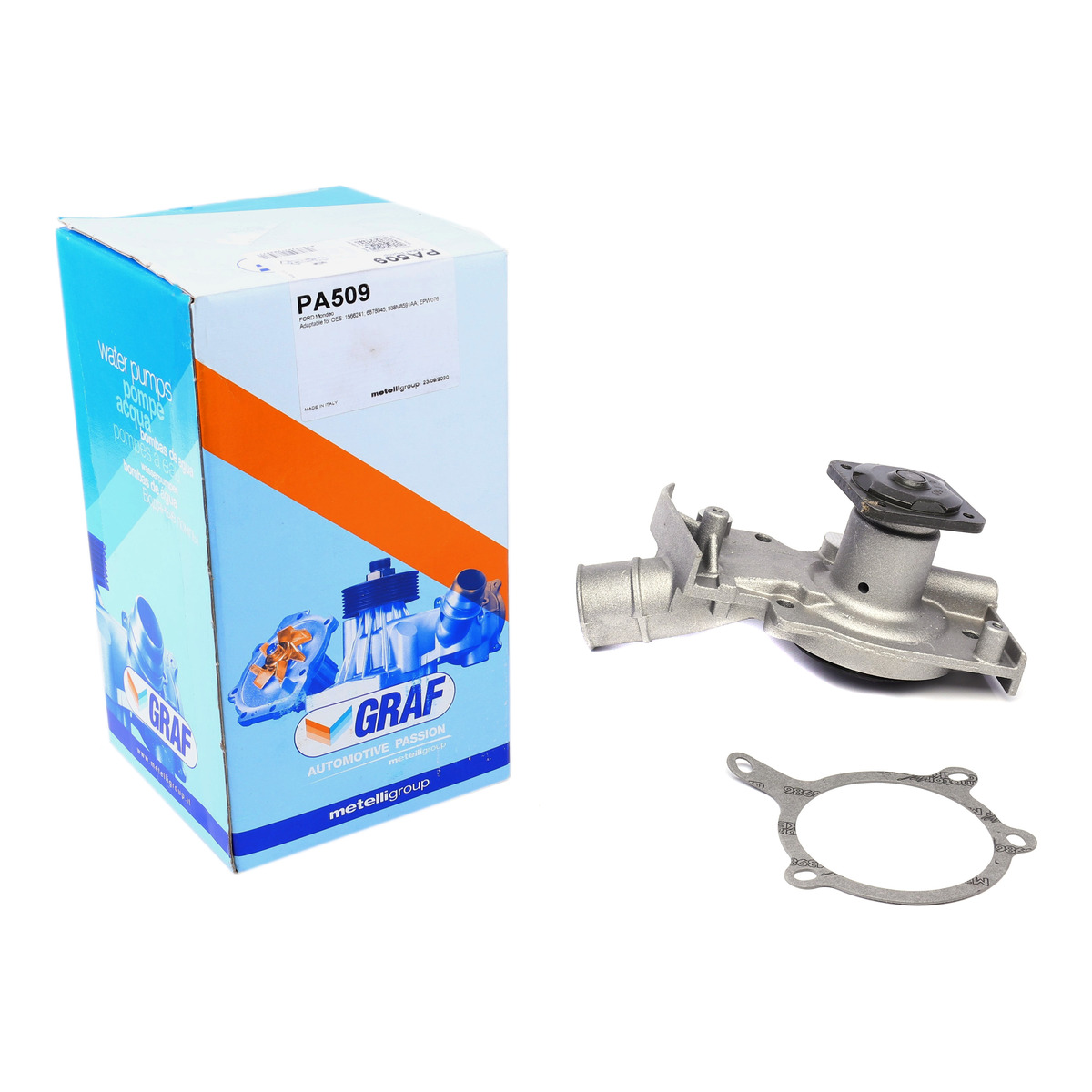 Помпа води Ford Mondeo I/II 1.6i/1.8i/2.0i 16V 93-00 (R/B) (7 лоп.) GRAF