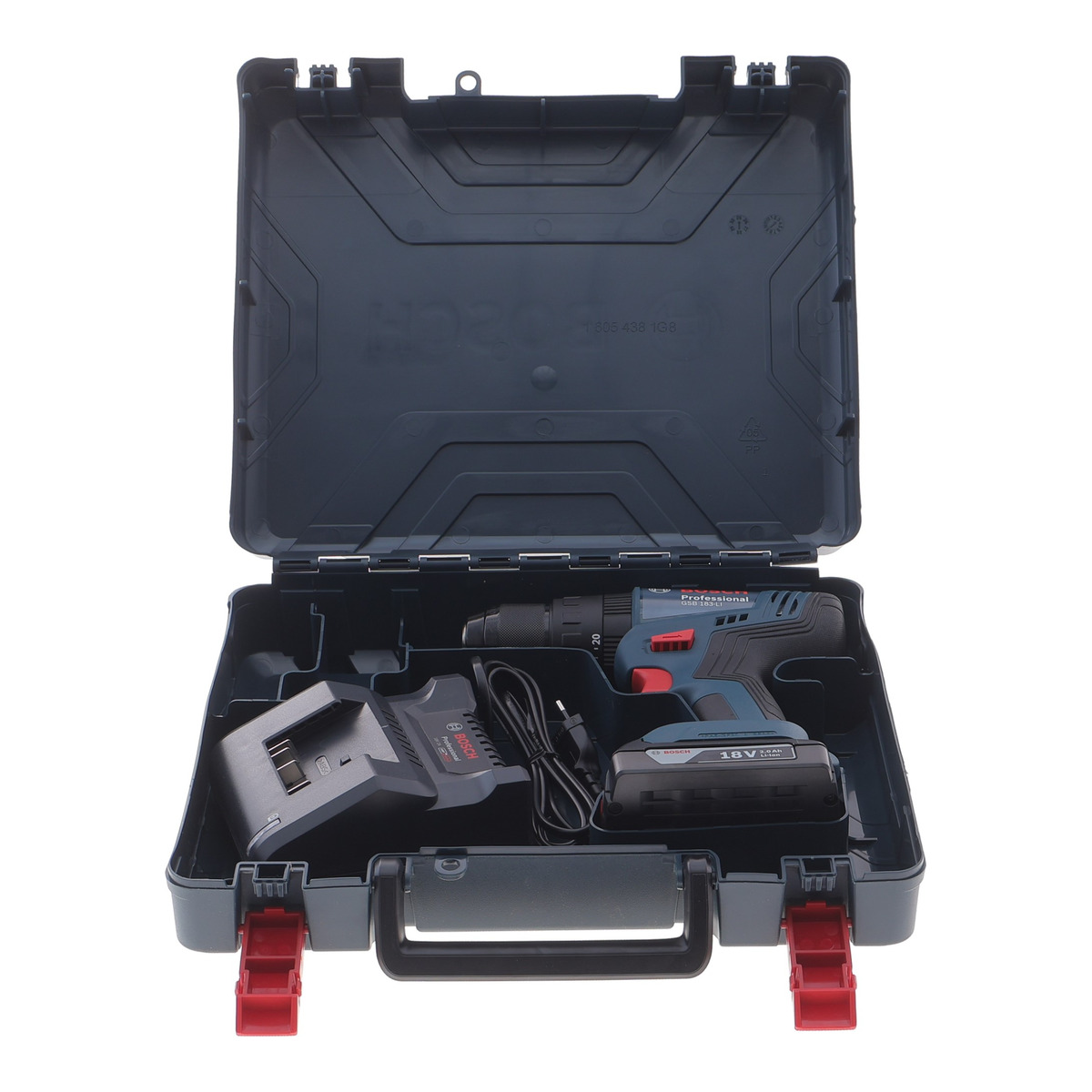 Шуруповерт акумуляторний GSB 183-Li 18V/2.0Ah 56 Нм (+ зарядка) Bosch