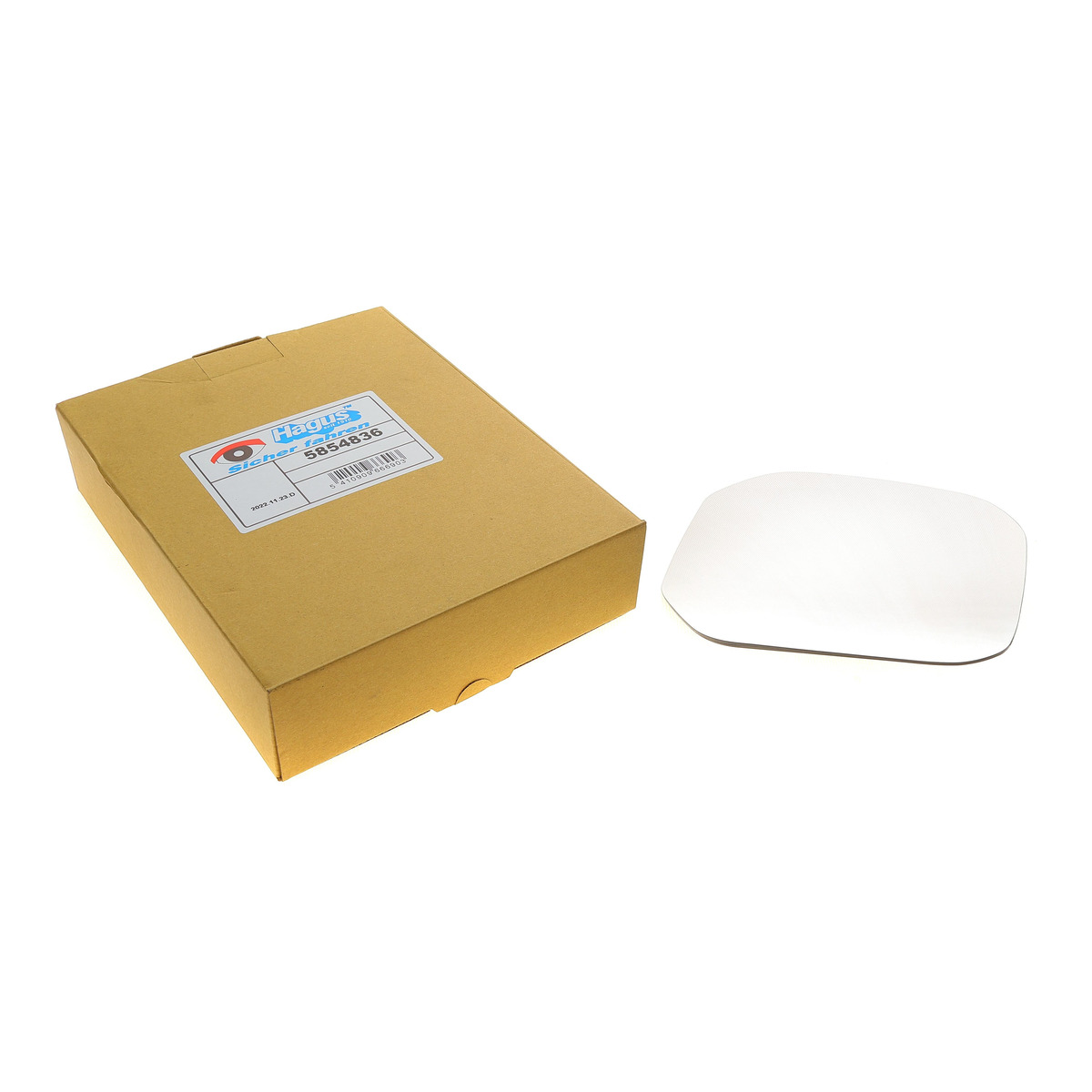 Скло дзеркала VW Caddy IV 15- (R) Van Wezel