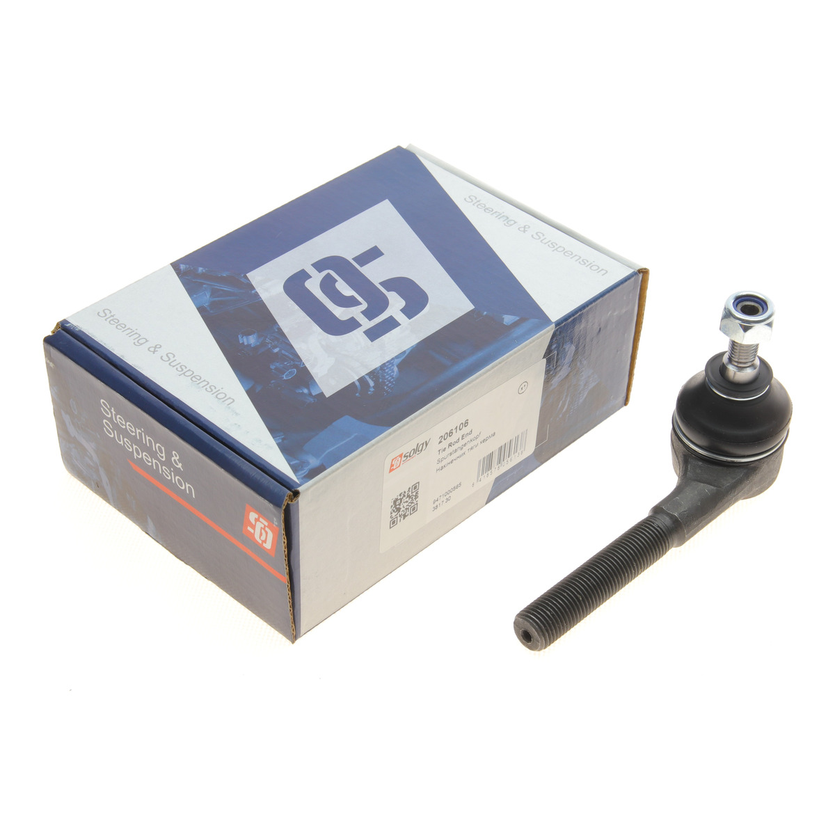 Наконечник тяги рульової (L) Citroen Xantia 93-03/C4 04-11/Peugeot 206 98-/307 00-/605 94-99 Solgy