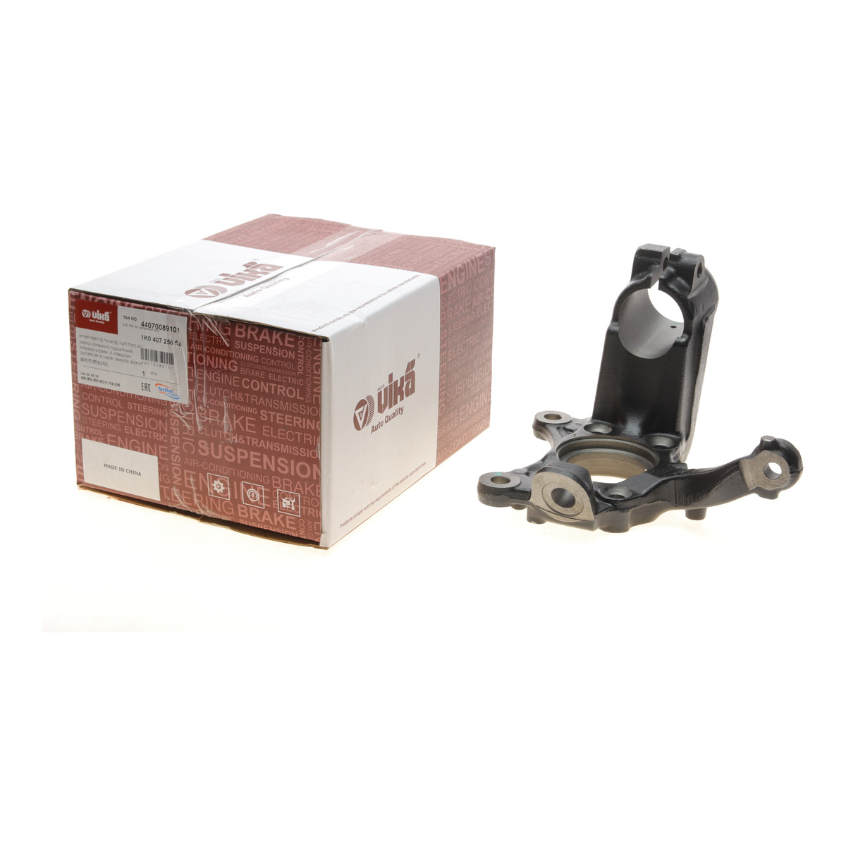 Цапфа (передня) Audi A3/Q3/Skoda Octavia/VW Caddy III 09-15 (R) VIKA
