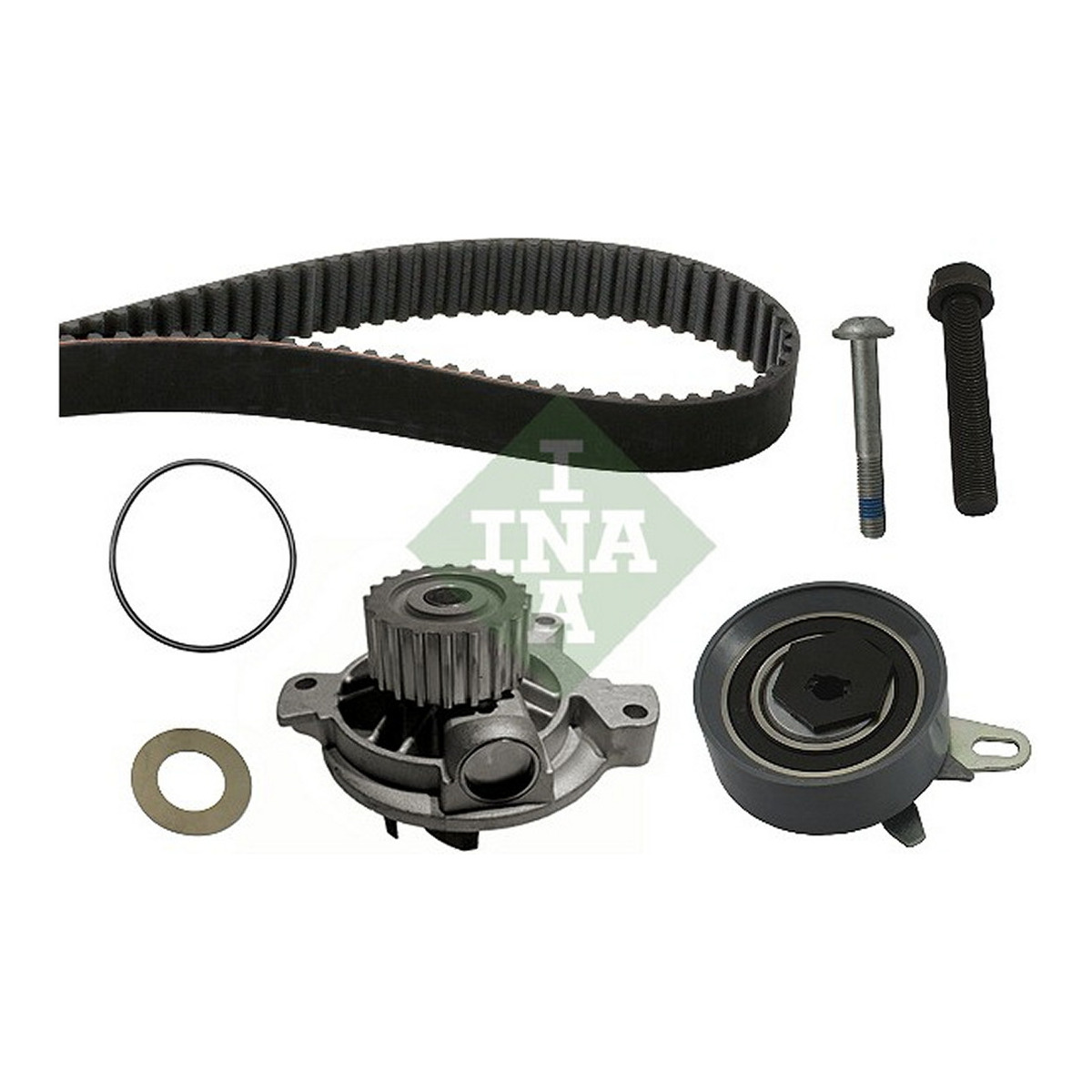 Роликовий модуль натягувача ременя (ролик, ремінь, помпа) VW INA (530 0172 30) Schaeffler INA