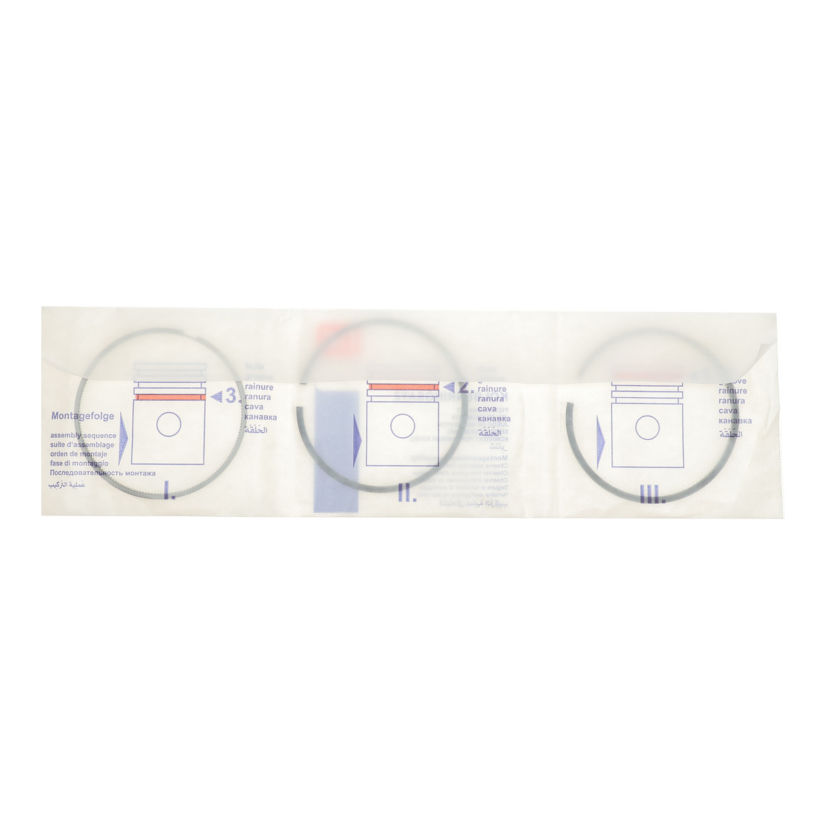 Кільця поршневі Fiat Doblo/Opel Combo 2.0D/CDTI 10- (83.00mm/1.5-1.5-2.0) = 8935090000 NPR