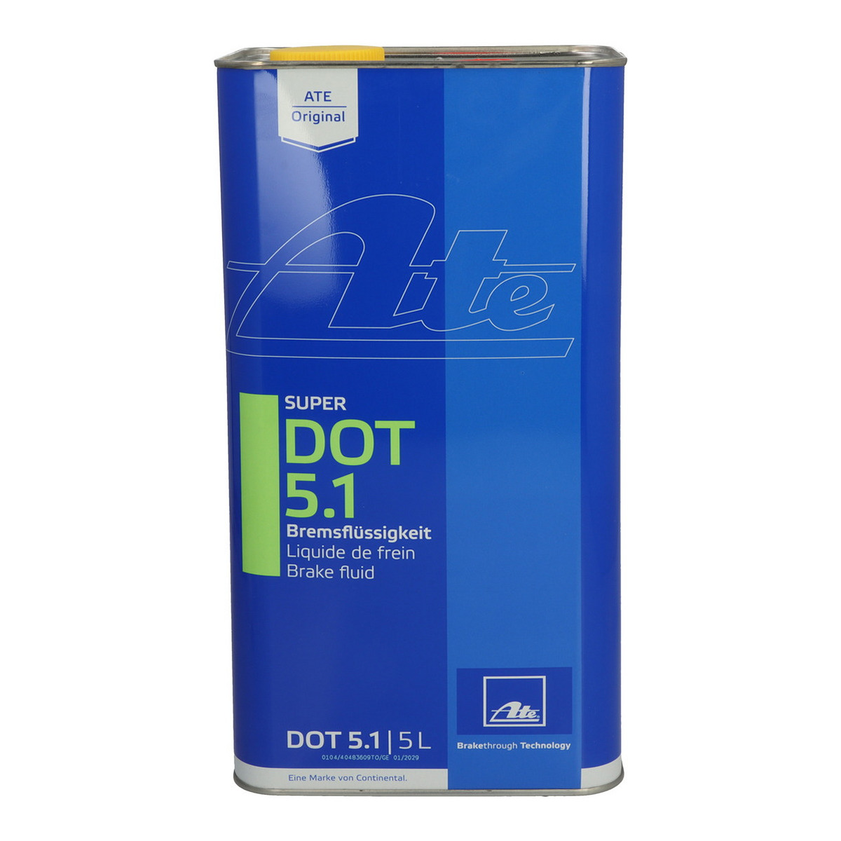 Рідина гальмівна Super DOT 5.1 (5L) ATE