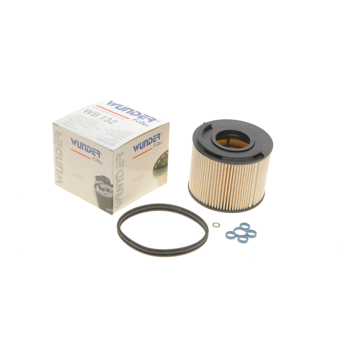 Фільтр паливний VW Touareg 3.0 TDI Wunder Filter