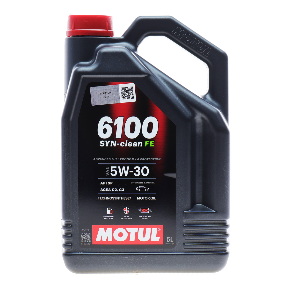 Олива 5W30 Syn-clean FE (5L) (API SP) (ACEA C2|C3) (112921) Motul