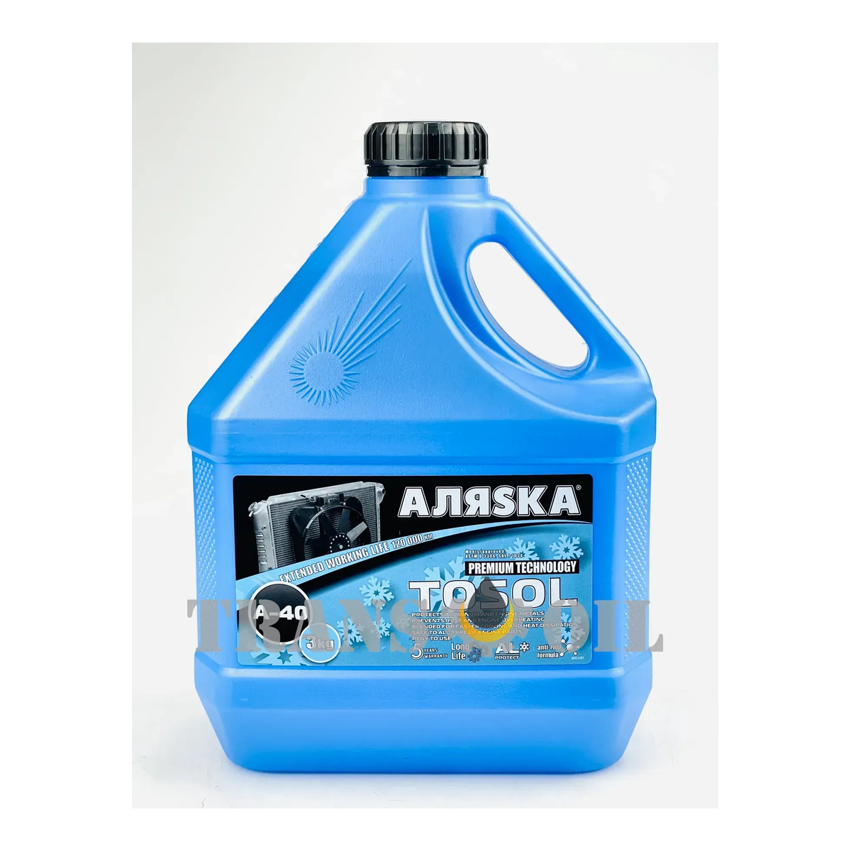 АЛЯSKA Premium Тосол синій-40 3кг