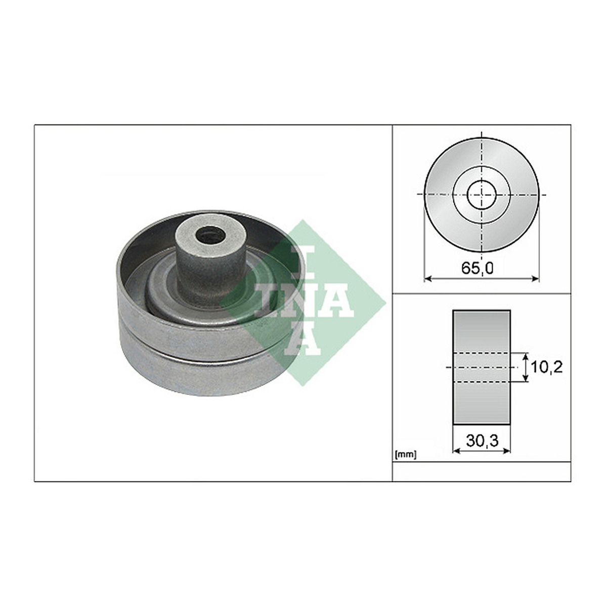Ролик генератора Ford Transit V363/Ranger 2.2TDCI/3.2TDCi. 11- Schaeffler INA фото 2