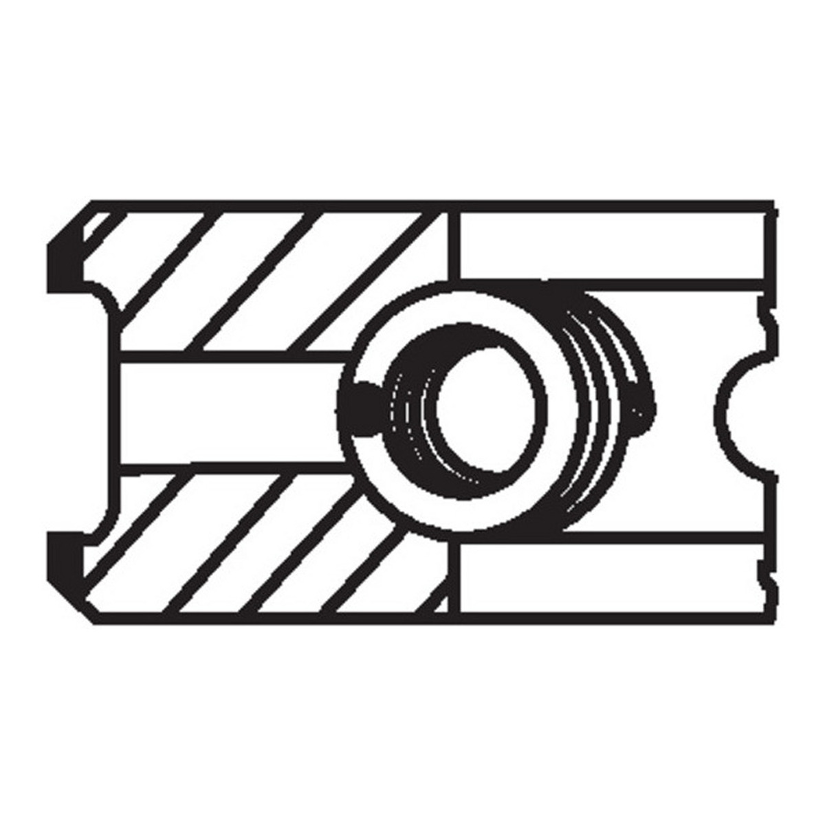 Кільця поршневі VW T5 2.0i 03-15 (82.51mm/STD) (1.2-1.5-2) Mahle