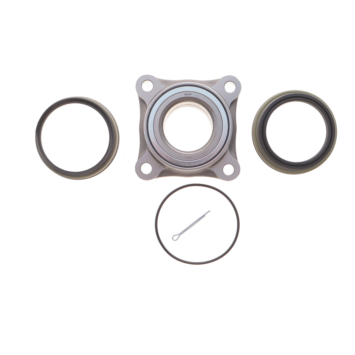 Підшипник маточини (передньої) Toyota Land Cruiser 02- (+ABS) Solgy