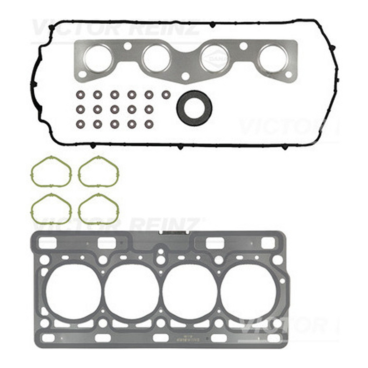 Комплект прокладок (верхній) Renault Kangoo 1.2 16V 01-, D4F 708/722/728/730/732/740/742/772 REINZ