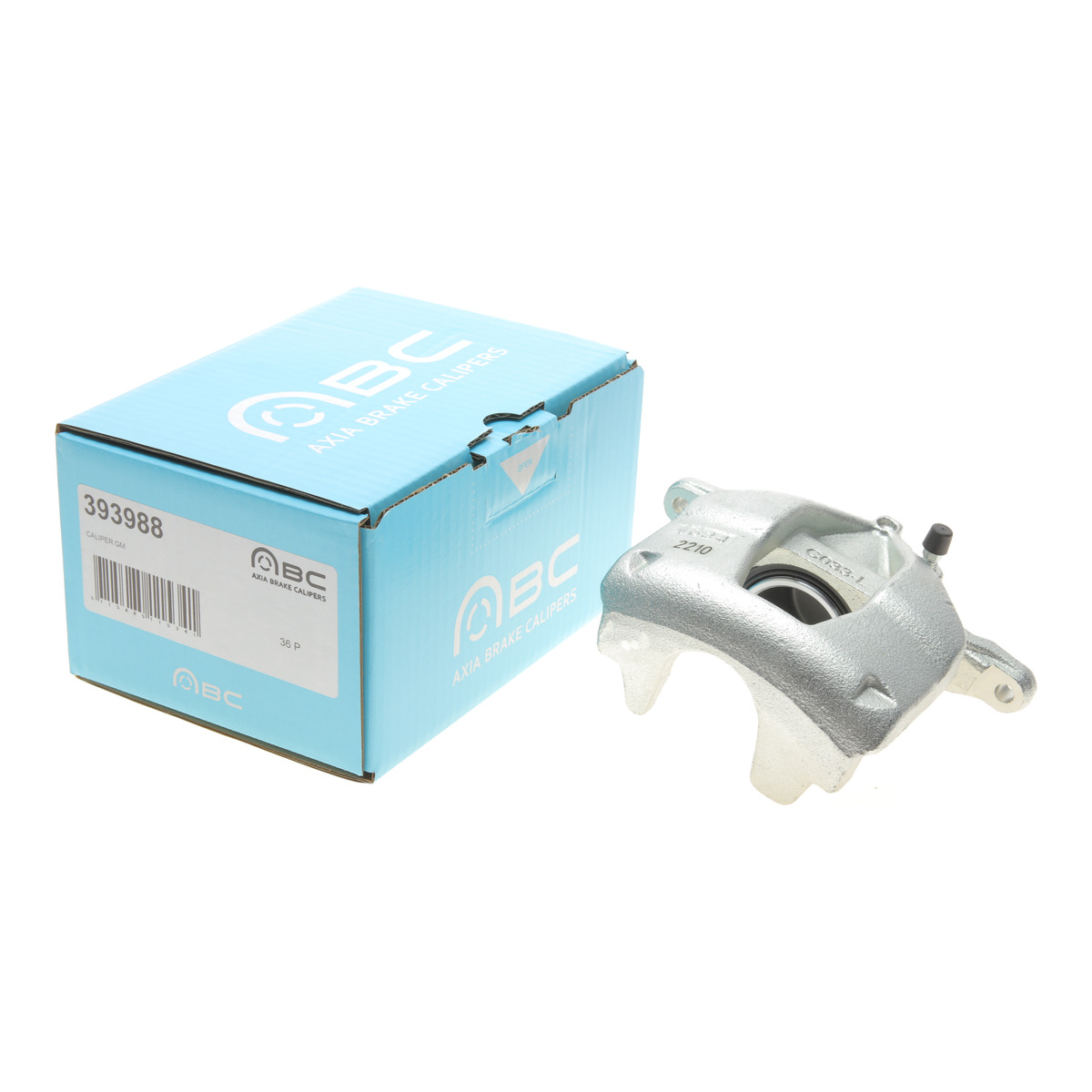 Супорт гальмівний (передній) (L) Fiat Doblo/Punto/Opel Combo/Corsa D 01- (d=54mm) (Bosch) AXIA Brake Calipers
