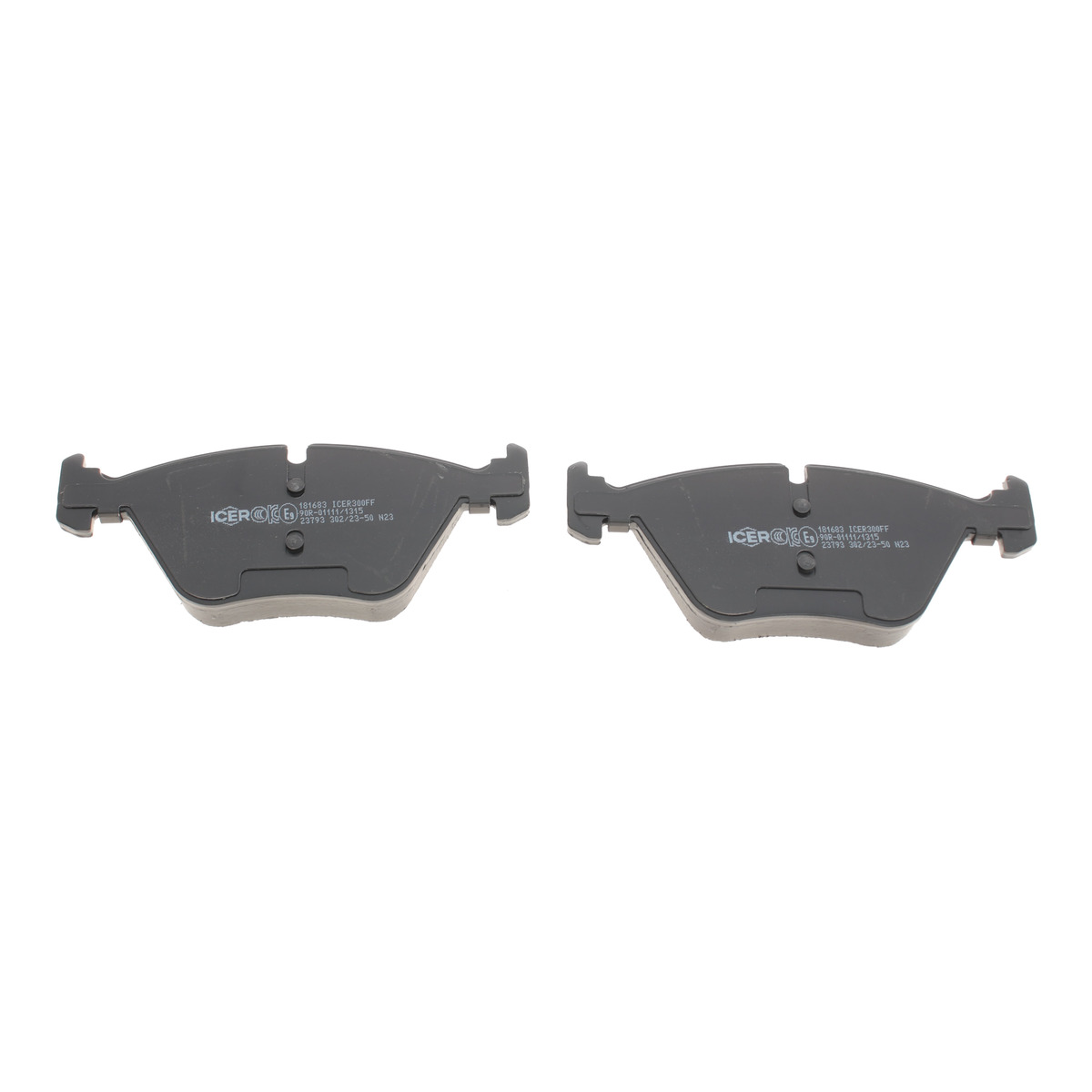 Колодки гальмівні (передні) BMW 3 (E90/E91/E92) 07-13/5 (E60/E61) 03-10/X1 (E84) 09-15 (кріпл.51мм) Icer фото 3