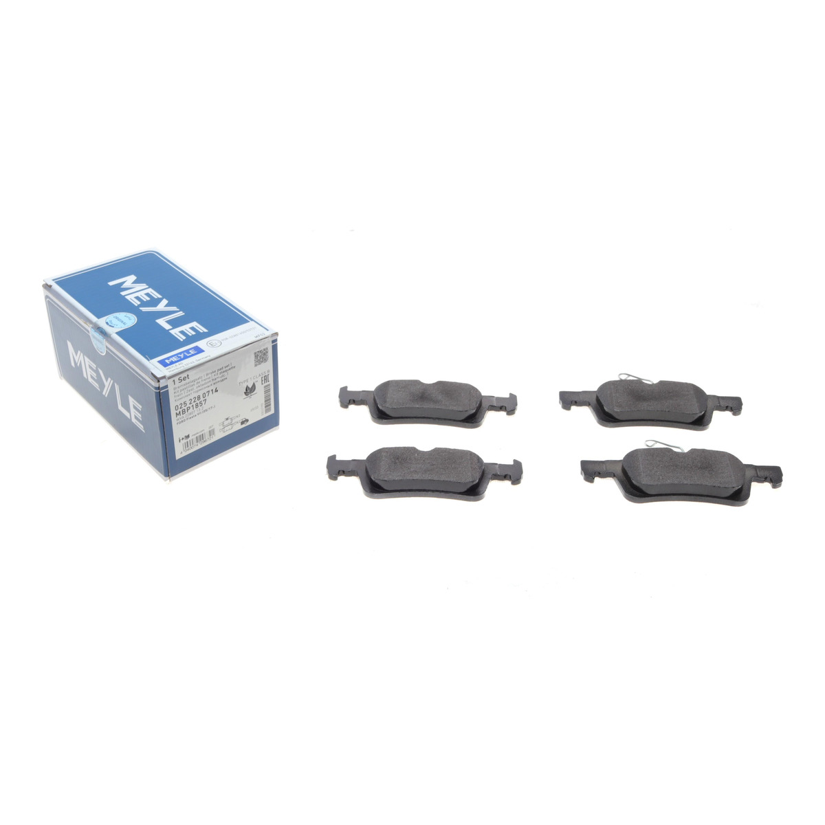 Колодки тормозные (задние) Ford Fiesta 1.0 EcoBoost 17-/Peugeot 308 1.6 HDi 14-
