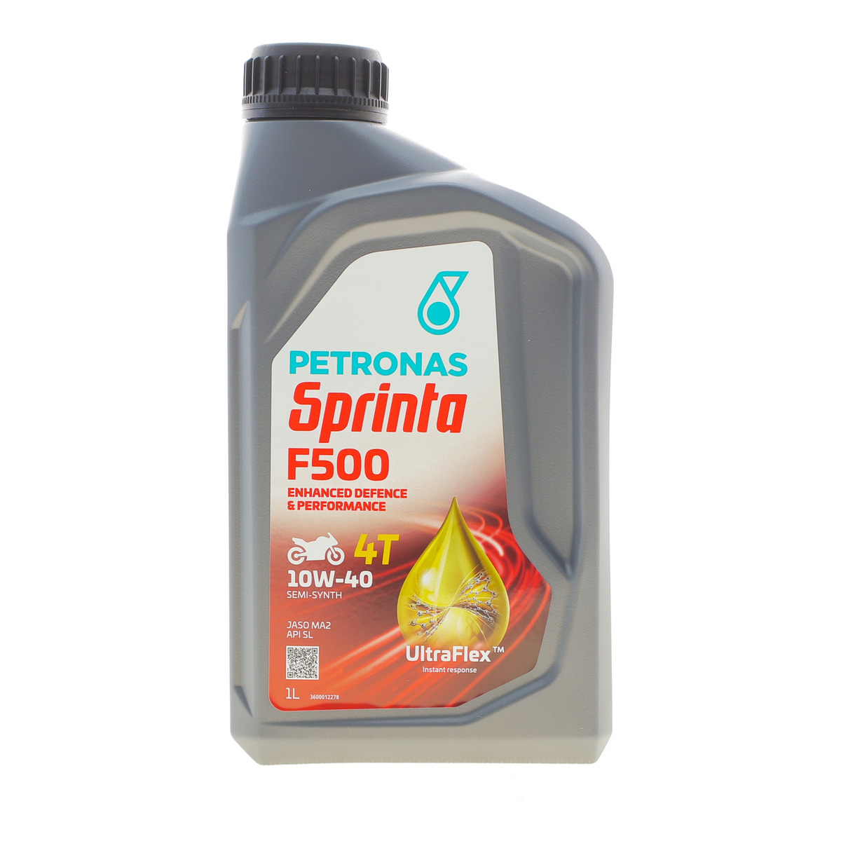Олива 10W40 SPRINTA F500 4T (1L) (API SL/JASO MA2) PETRONAS