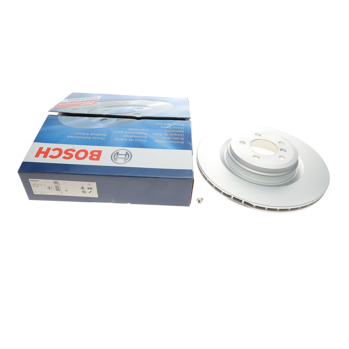 Диск тормозной (задний) BMW 5 (F07/F11)/7 (F01/F02/F03/F04) 08-17 (370x24) (с покит.) (вентил.)