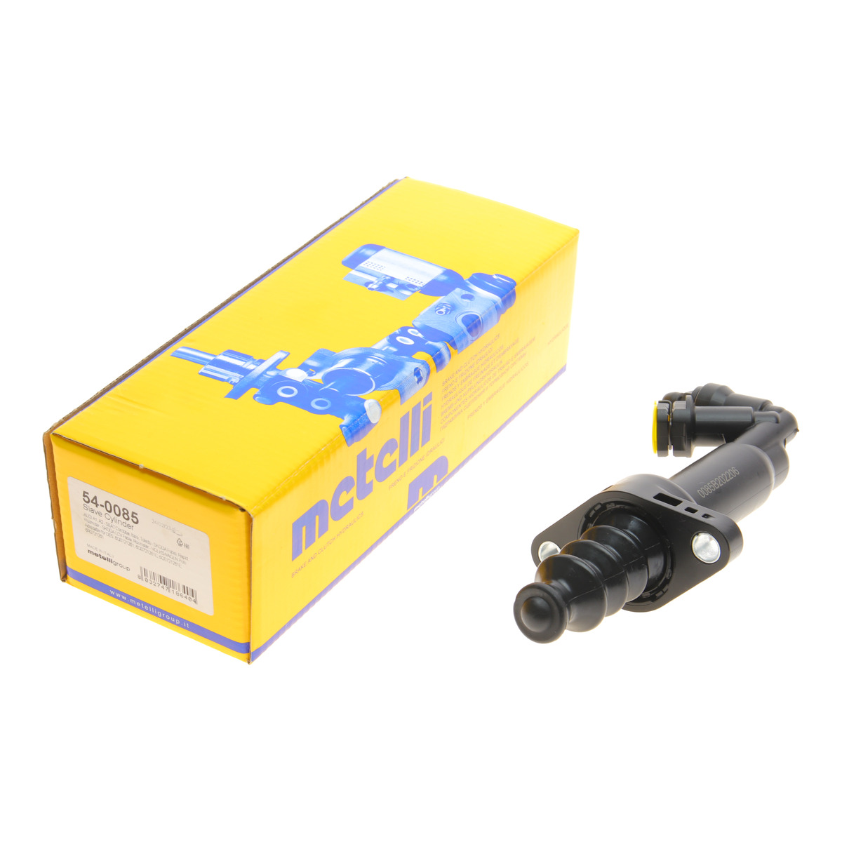 Циліндр зчеплення (робочий) Audi A1/A2/VW Polo IV-V/Skoda Fabia I-II/Rapid/Roomster 99- (d=19.05mm) Metelli