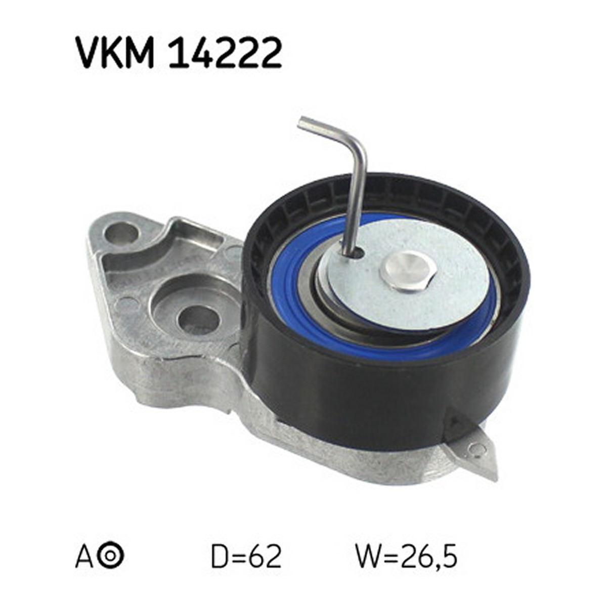Натягувач ременя ГРМ VOLVO S40 II, V50, FORD FIESTA, FIESTA IV, FIESTA V, FOCUS C-MAX, FOCUS I, FOCUS II, FUSION, PUMA, MAZDA 121 III, 2 1.2-1.6ALK 08.95-11.13