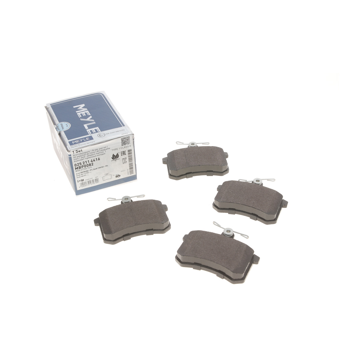 Колодки тормозные (задние) Audi A4 -00/A6 -97