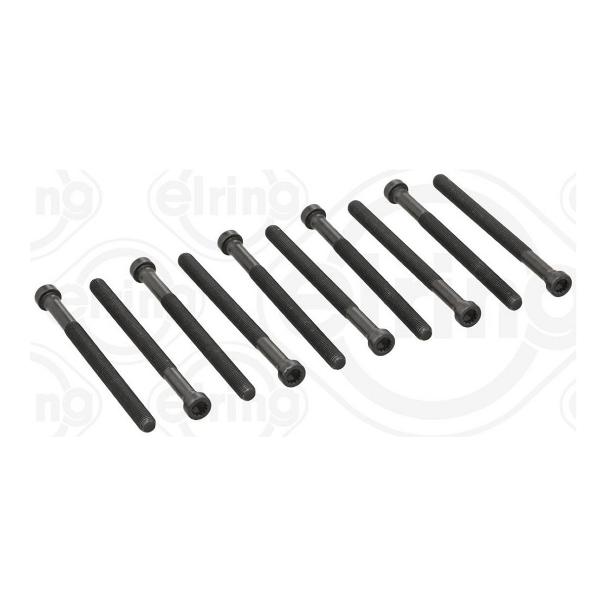 Болти головки (к-кт 10шт.) Audi A4/A5/A6/A8/Q7/Skoda Superb/VW Passat/Touareg 2.5-3.0TDI 00- ELRING