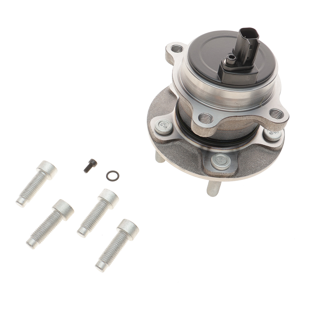 Підшипник маточини (задньої) Ford Focus 1.0-2.0 TDCi 10-(D=136/M12x1.5) (+ABS) (к-кт) Solgy