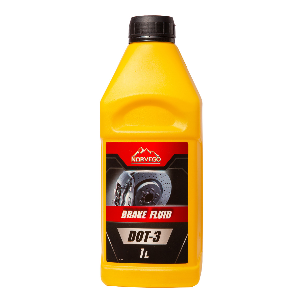 Гальмівна рідина DOT 3 Norvego 1л (17)