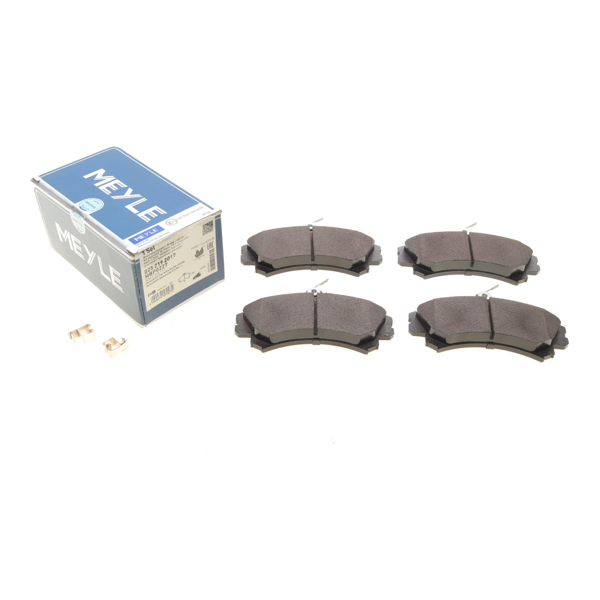 Колодки тормозные (передние) Mitsubishi Carisma 1.6i/1.8 16V/1.9 TD 95-06
