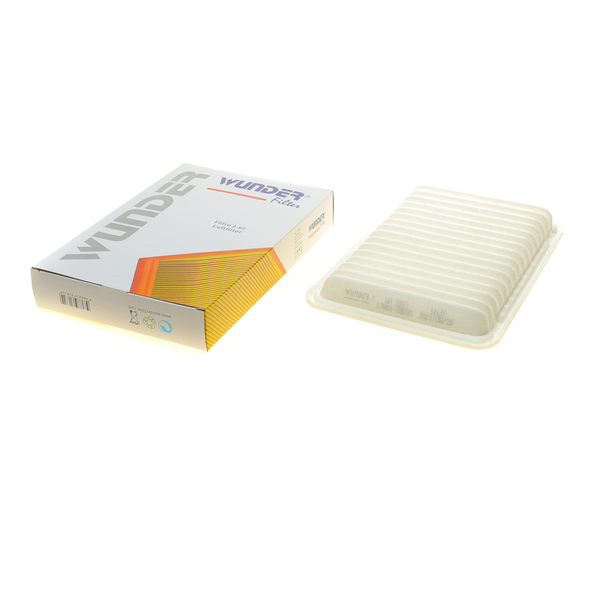 Фільтр повітряний Lexus ES 2.5 16V 12-18/Toyota Camry 2.0-2.5 16V 05- Wunder Filter