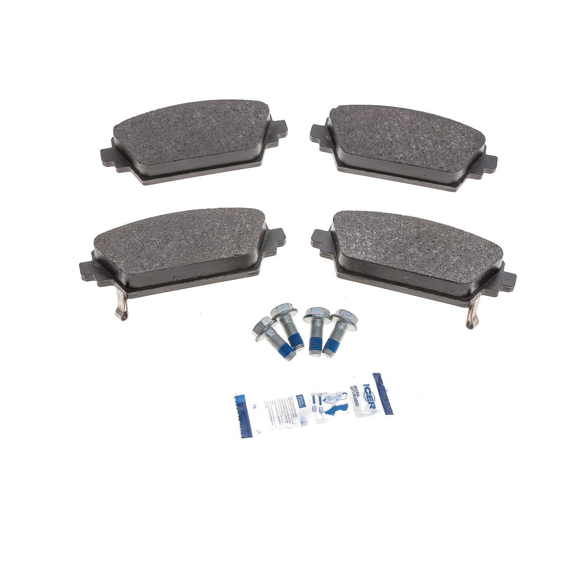 Колодки гальмівні (передні) Honda Accord VI 98-03/Nissan Primera 02-/Almera Tino 00-06 Icer