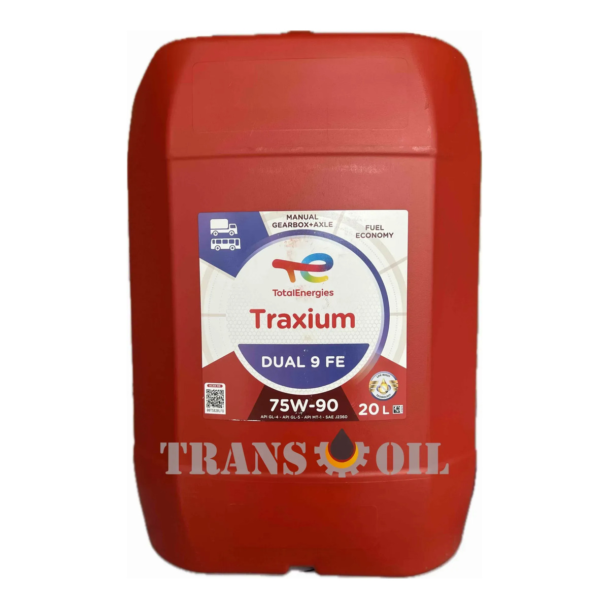 Олива трансмісійна TOTAL Traxium Dual 9 FE 75W-90 20л