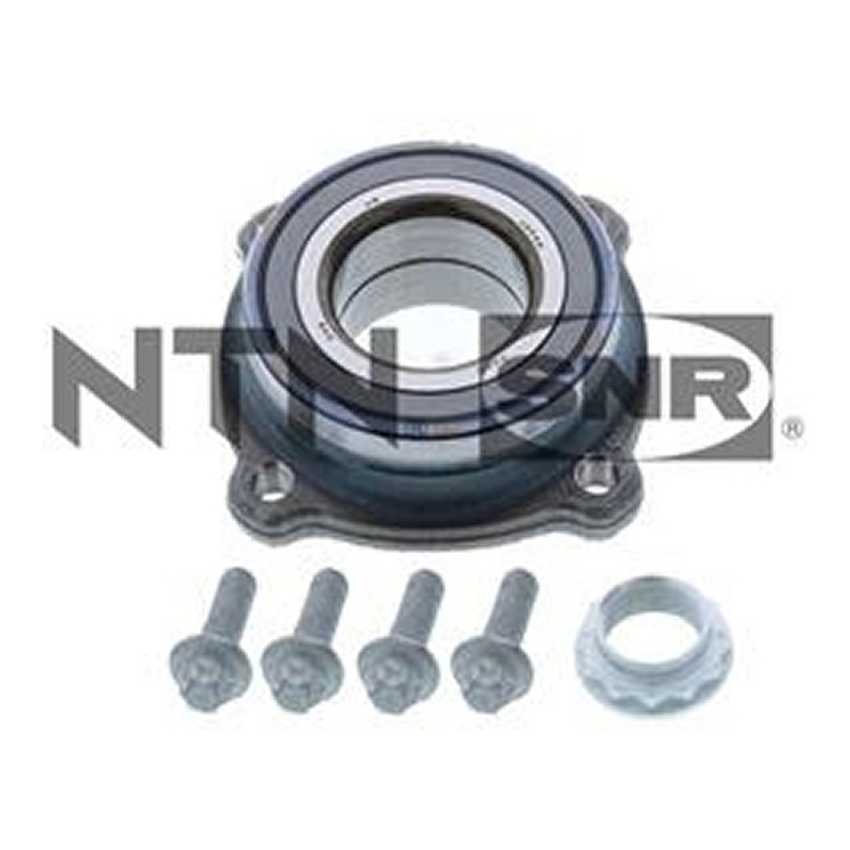 Підшипник маточини (задньої) BMW 5 (E39/E60) 95-10 (к-кт) M47/M52/M54/M57/M62/S62/N47/N52 SNR фото 2
