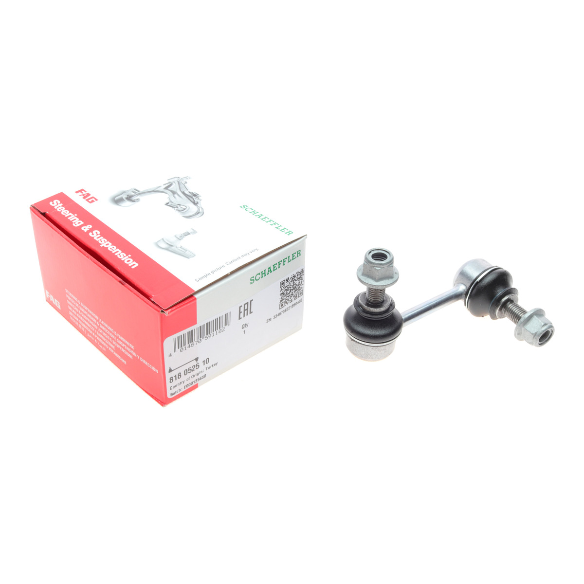 Тяга стабилизатора (заднего) (L) Mitsubishi Lancer/Outlander 06-/Citroen C4/Peugeot 4008 12- (80mm)