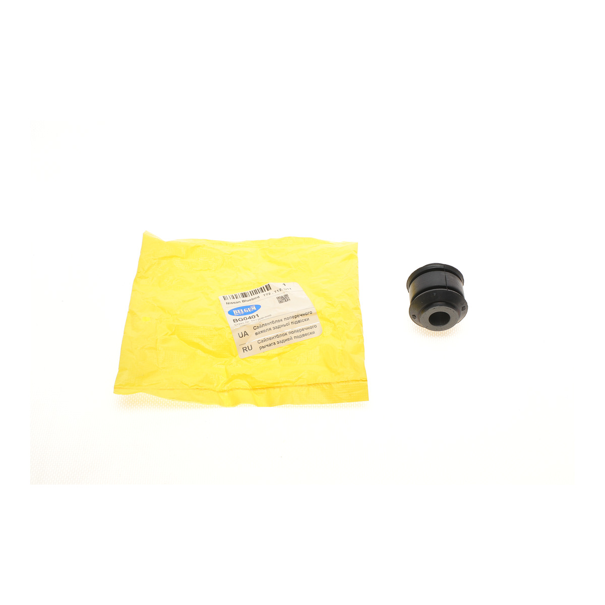 Сайлентблок важеля (заднього) Nissan Sunny 86-91 (d=36mm) (поперечного) BelGum Parts