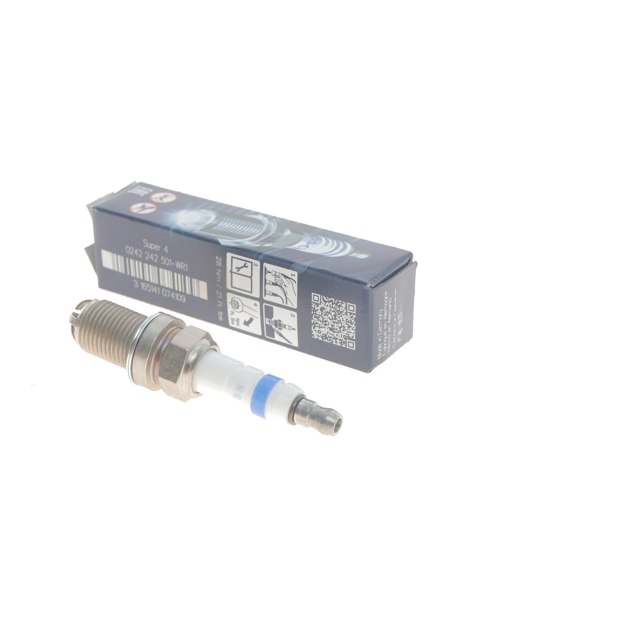 Свічка запалювання Fiat Punto/Ford Fiesta II-III/Peugeot 205/VW Passat B3/B4 1.3-1.8 83-94 Bosch