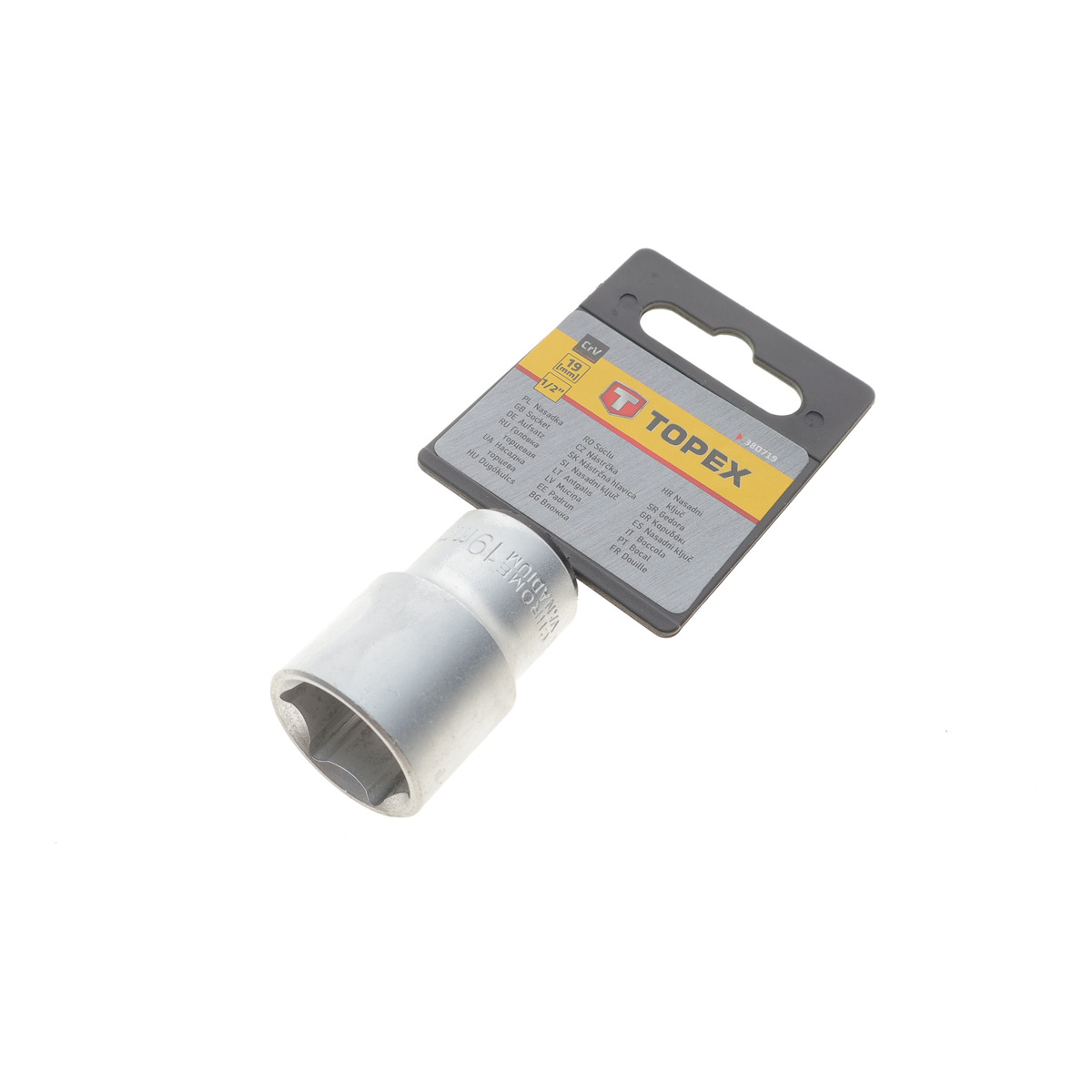 Головка торцевая 1/2" 19 мм