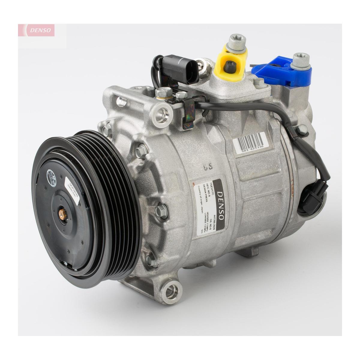 Компресор кондиціонера VW TOUAREG (7LA, 7L6, 7L7) 3.0 V6 TDI 2002.10 - 2013.01 DENSO (DCP32022) Denso