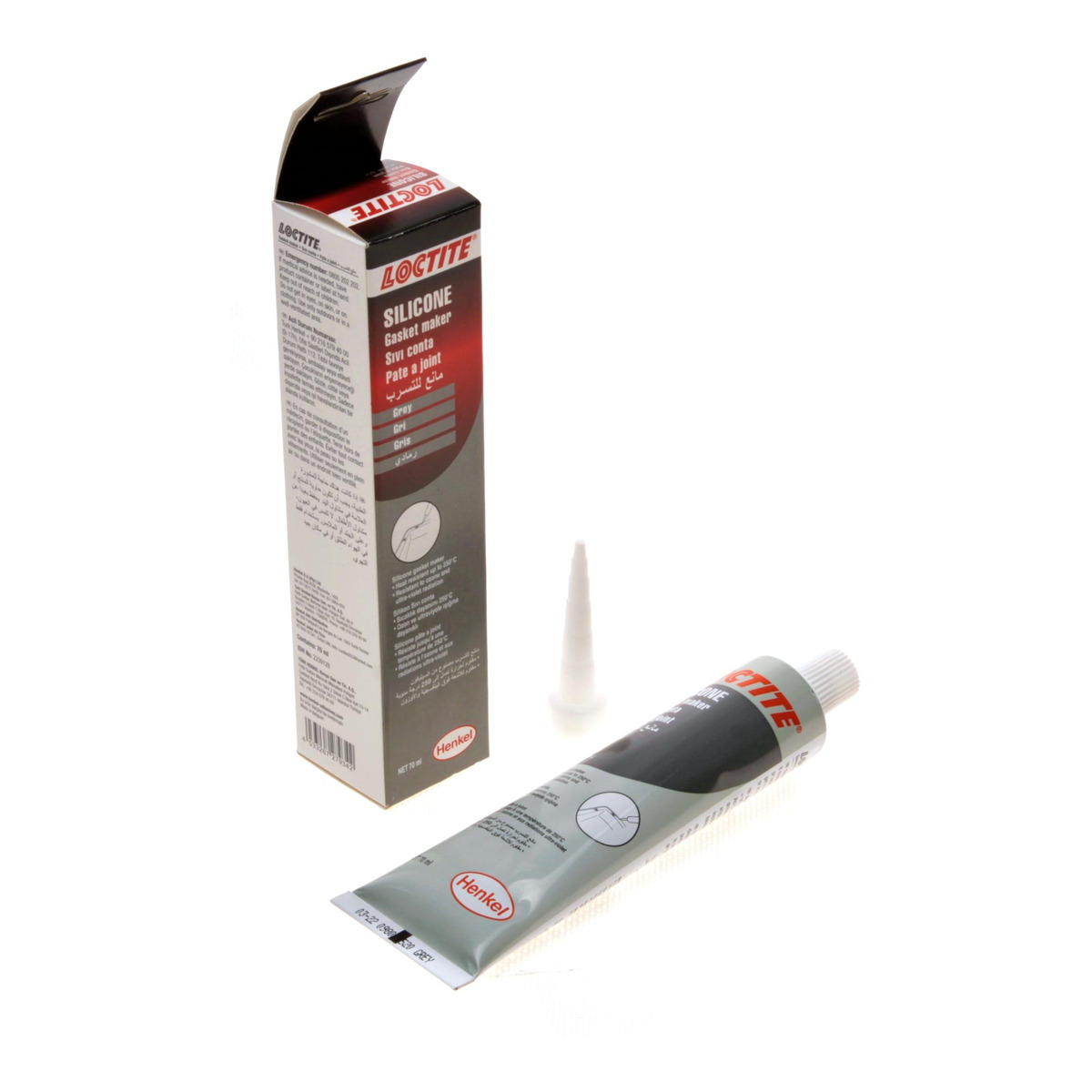 LOCTITE GASKET MAKER, 70 ML Герметик (+ 250C) (сірий) (силіконовий) Loctite