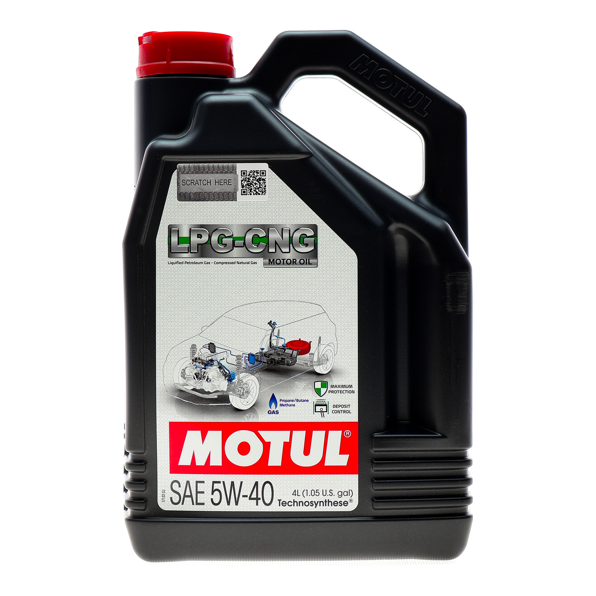 Олива 5W40 SAE LPG-CNG (4л) (ACEA C3/API PERFORMANCE SN PLUS) Motul
