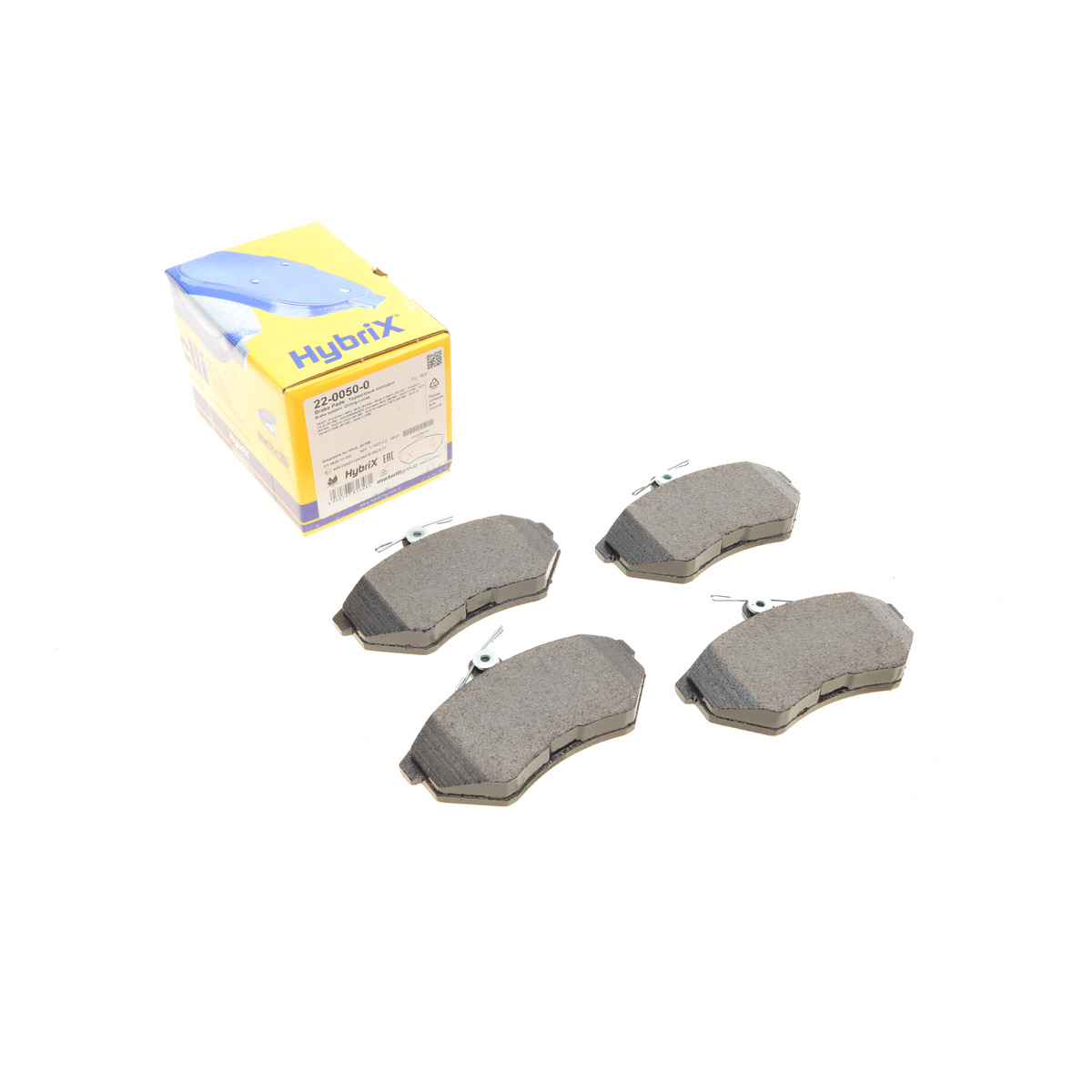 Колодки гальмівні (передні) Seat Cordoba/Ibiza/Toledo 93-02/VW Golf/Passat B2-B4 83-99 Metelli