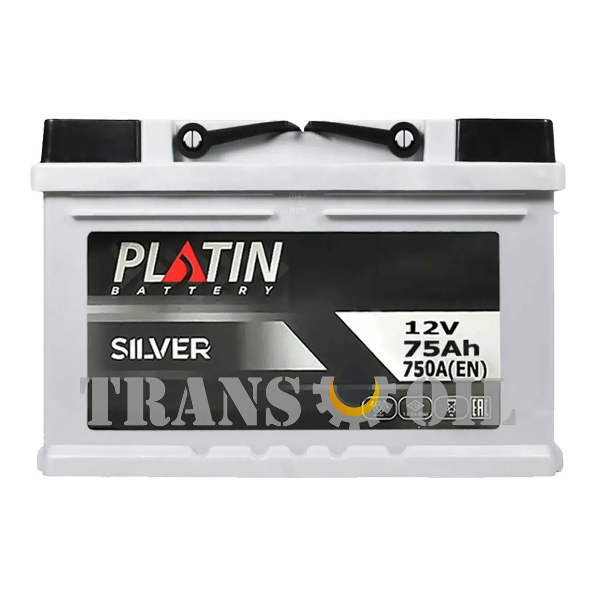 Акумулятор PLATIN SILVER 75Ah/12V/750A (h=175) -+