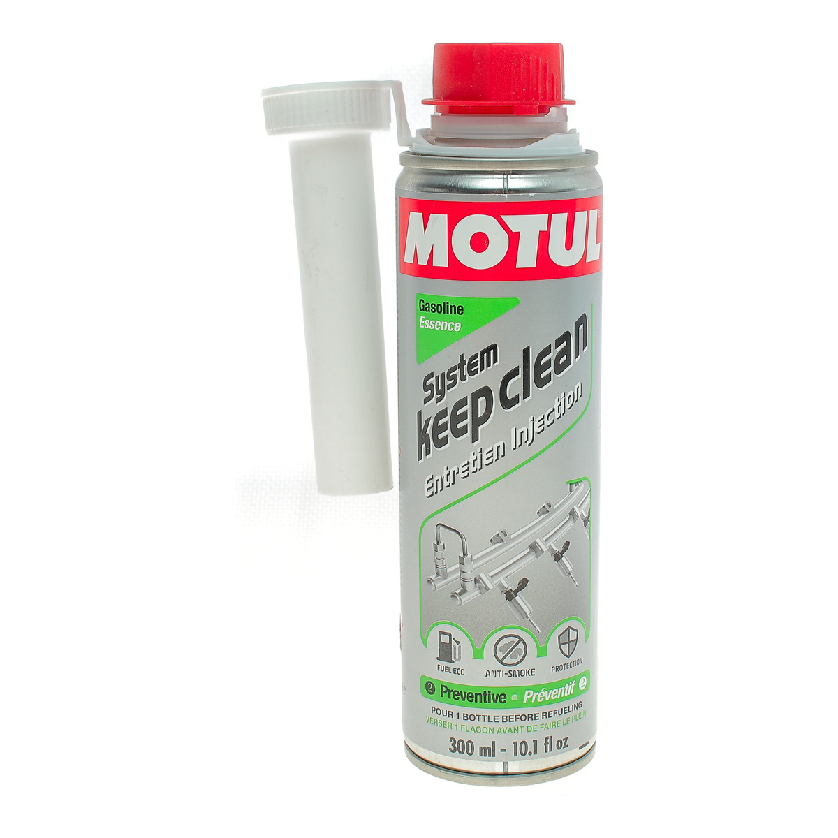 Присадка для бензинових двигунів System Keep Clean Gasoline (300ml) Motul