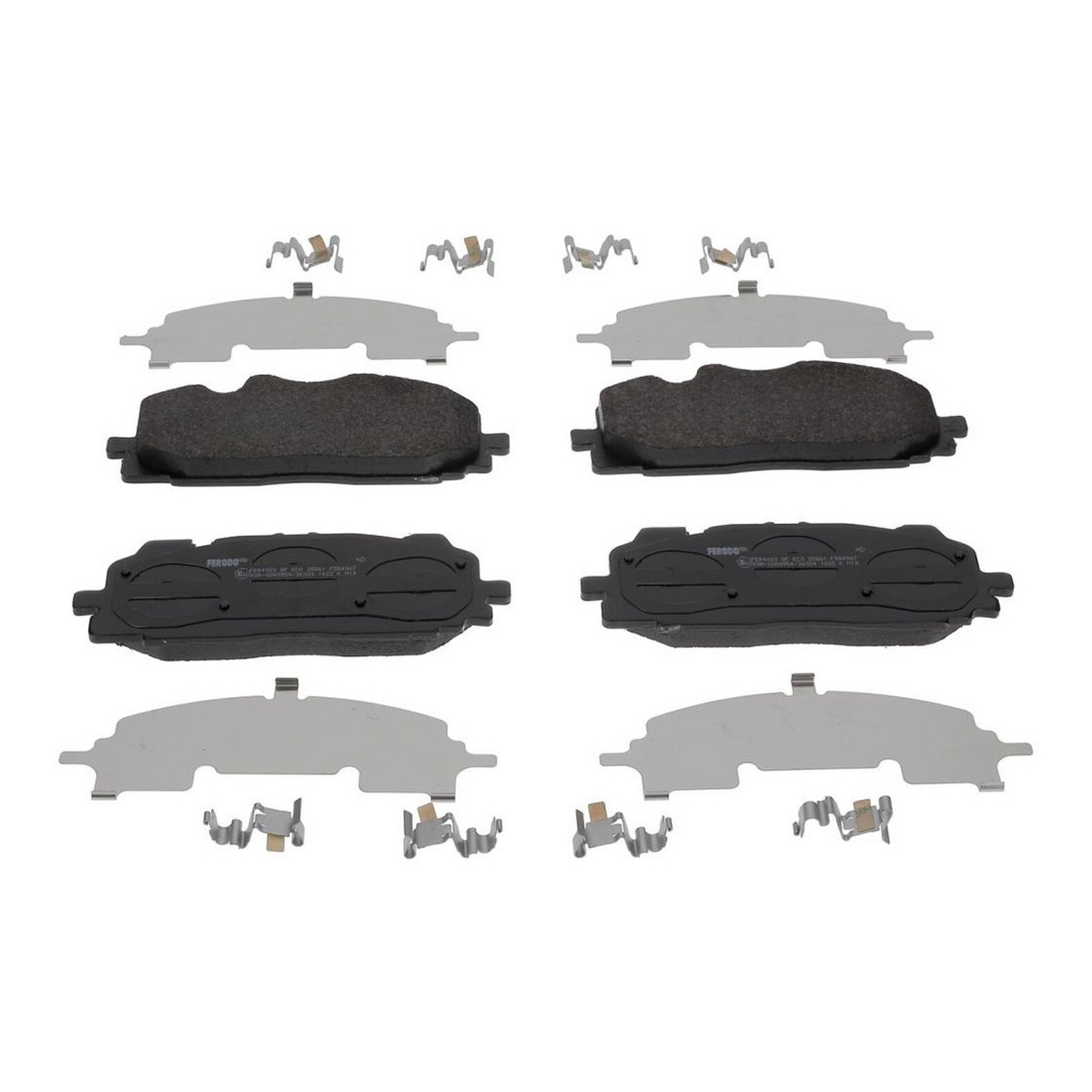 Комплект гальмівних колодок передн , AUDI A3, A4 ALLROAD B9, A4 B9, A5, A6 ALLROAD C8, A6 C8, A7, A8 D5, E-TRON, Q3, Q5, Q7, Q8, Q8 E-TRON, BENTLEY BENTAYGA, CUPRA FORMENTOR 1.4-Electric 01.15-