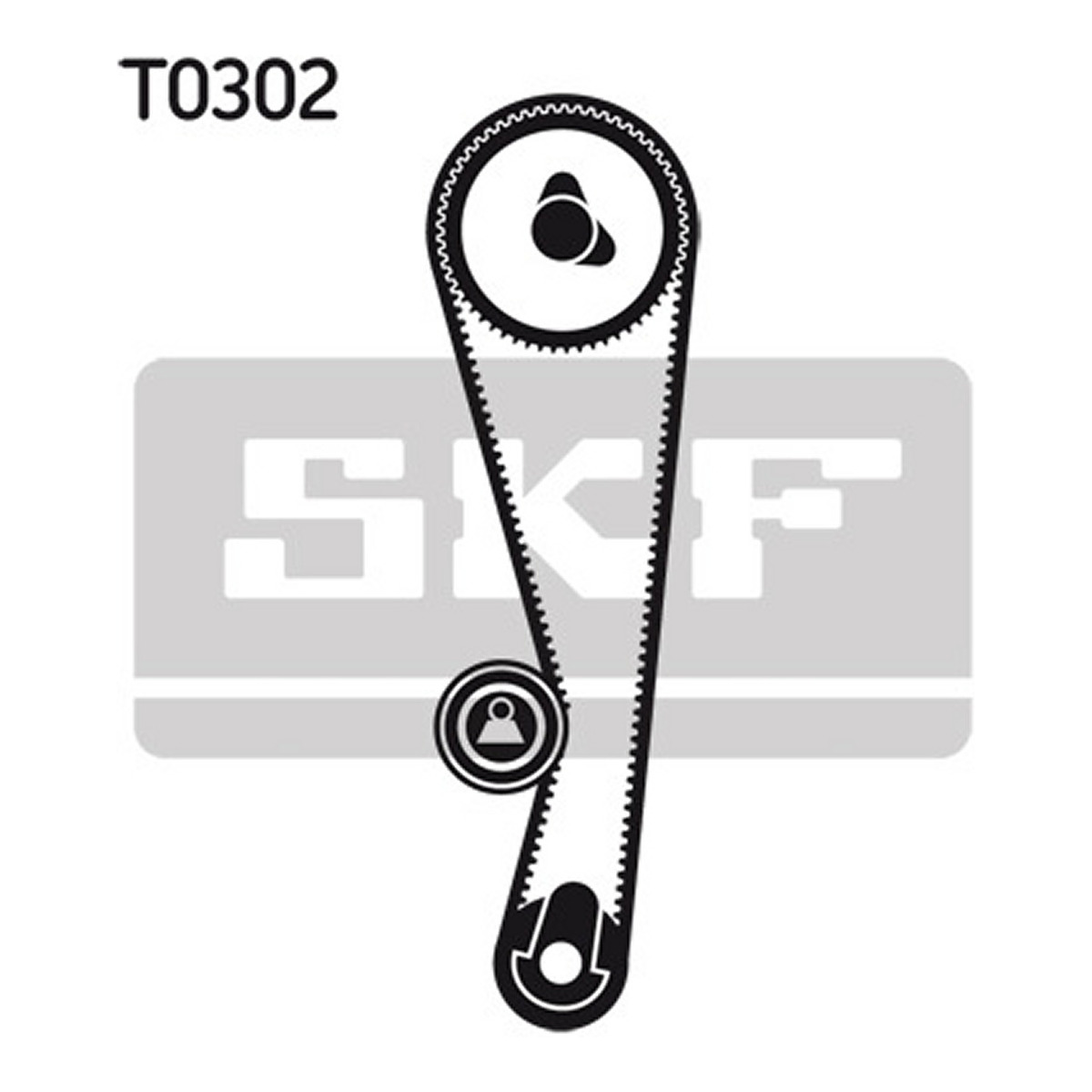 Комплект ГРМ (ремінь + ролик) HYUNDAI ATOS, GETZ, I10 I, KIA PICANTO I 1.0-1.1LPG 02.98-12.13