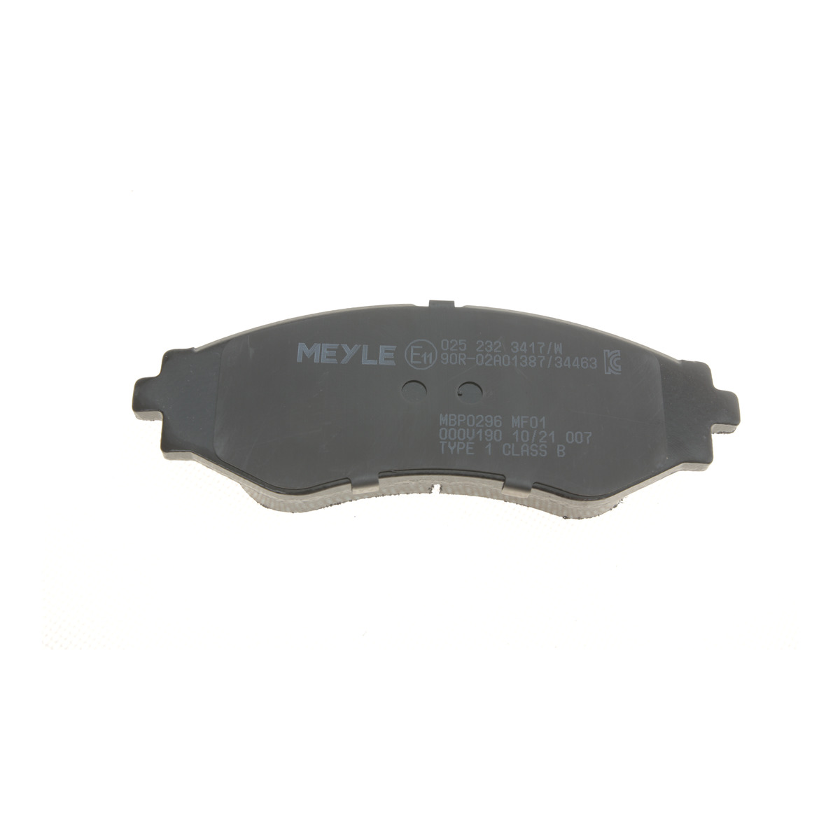 Колодки гальмівні (передні) Daewoo Lanos/ Nubira 1.6-2.2 97- (Akebono) Meyle фото 2