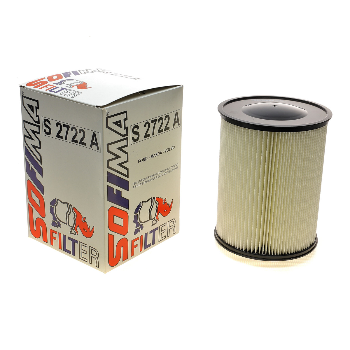 Фільтр повітряний Ford Connect 13-/C-MAX 10-/Focus 1.0-2.0 i/D 04-/Volvo C30/V50 1.6-2.0 06-12 Sofima